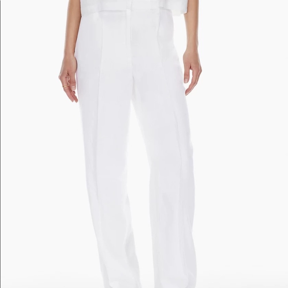 Aritzia Wilfred effortless linen pants